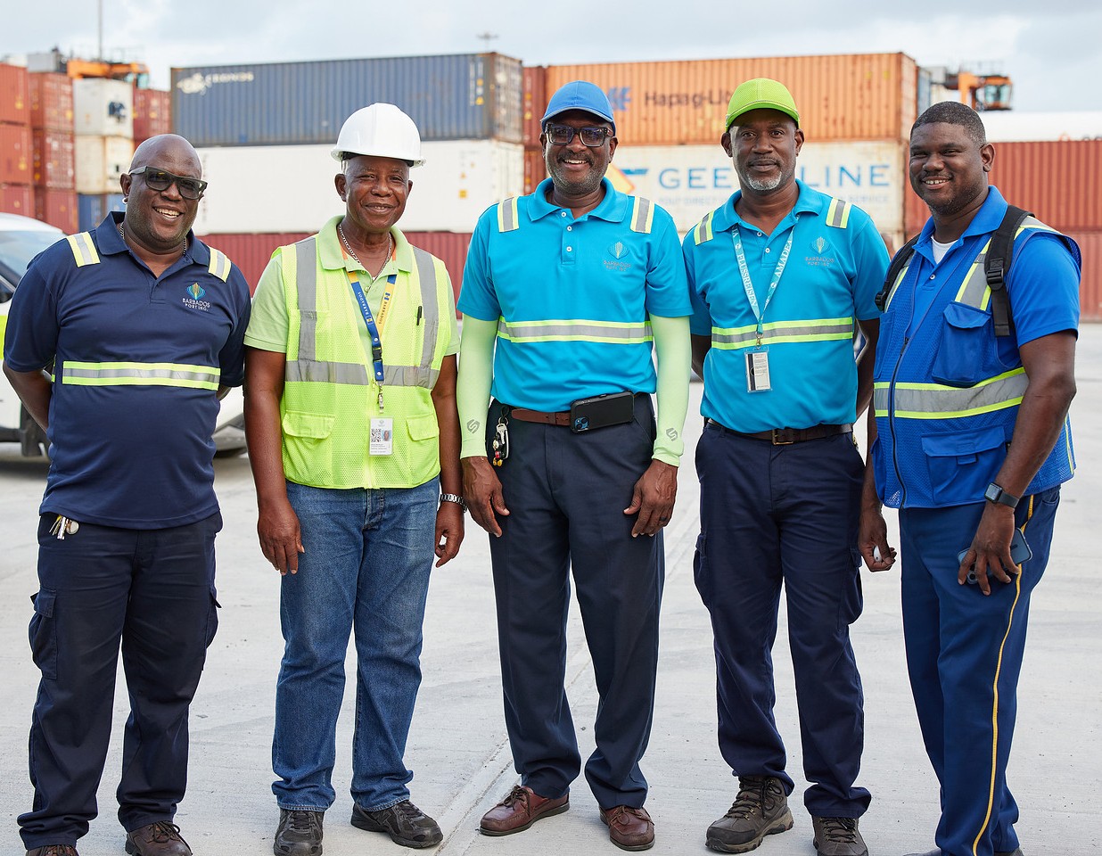 Port staff - male